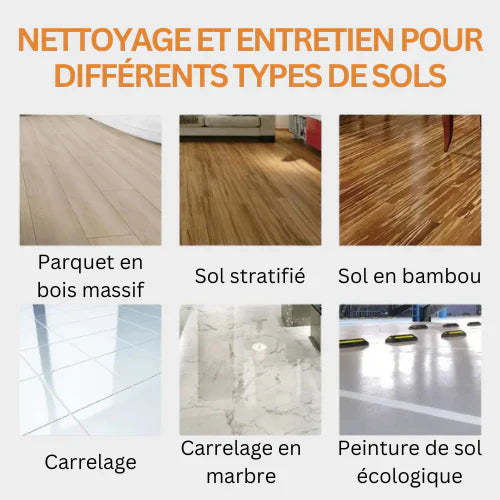 FloorCleaner - Puissant nettoyant désinfectant pour sols 🔥 50% Reduction aujourd'hui 🔥
