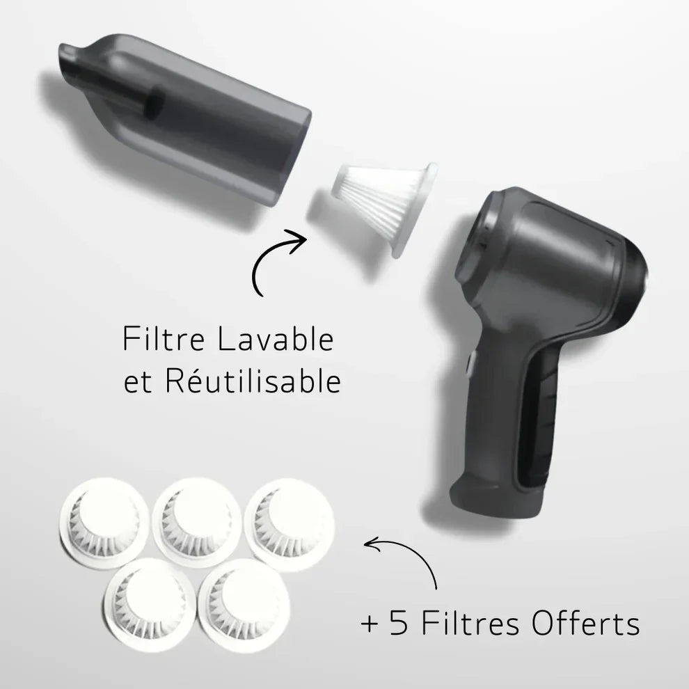 Aspirateur Vortex™ Compact Pro 🔥 50% Reduction aujourd'hui 🔥