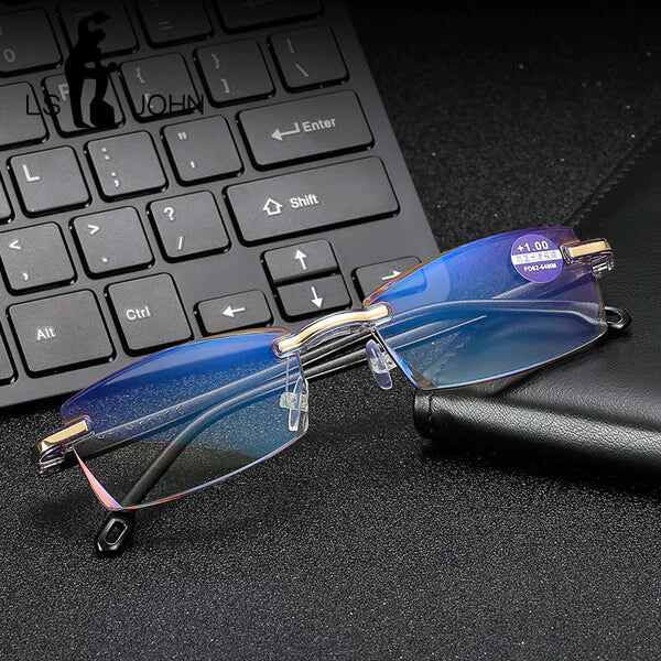 Lunettes De Lecture Près et Loin Anti-Rayon Bleu 🎁 50% Reduction aujourd'hui