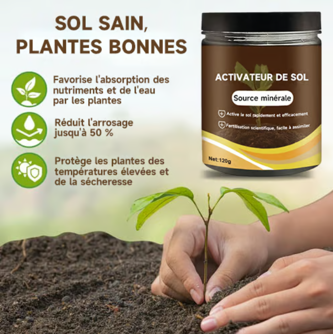 🔥Vente chaude - 50 % de réduction🔥Activateur de sol et engrais biologique de qualité supérieure
