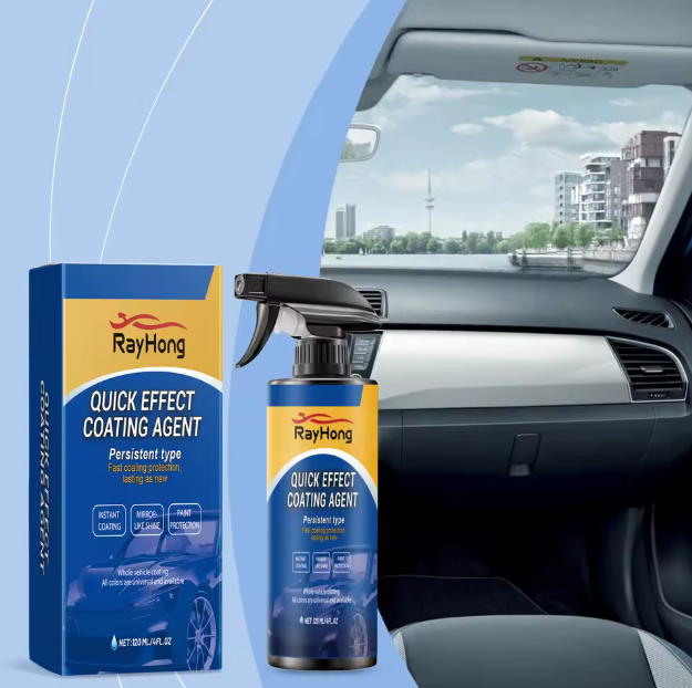 Spray de revêtement de voiture RayHong 3-en-1 🔥 50% Reduction aujourd'hui 🔥