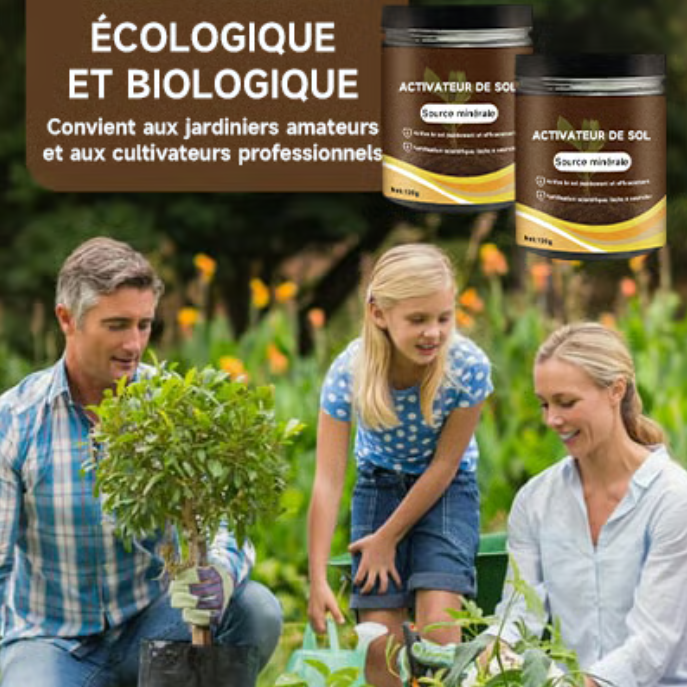 🔥Vente chaude - 50 % de réduction🔥Activateur de sol et engrais biologique de qualité supérieure